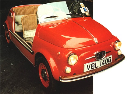 Fiat 500 Jolly (Ghia), 1969