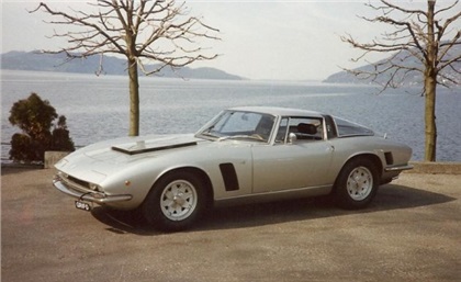 Iso Grifo Series 2, 1970-74 - The Iso Grifo series two, introduced in 1970, was basically the same car as the series one Grifo with the headlights partially covered