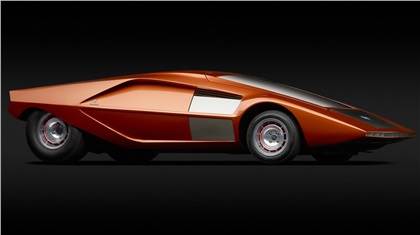 Lancia Stratos Zero (Bertone), 1970 - Photo by Michael Furman