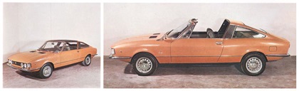 Fiat 128 Roadster (Moretti), 1969
