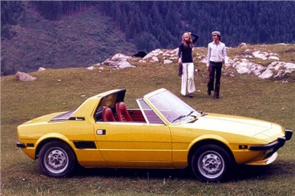 Fiat X1/9 (Bertone), 1972–78