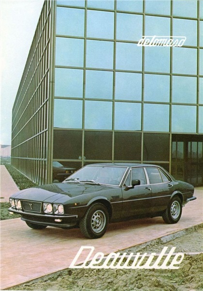 DeTomaso Deauville (Ghia) - Sales Brochure, 1979