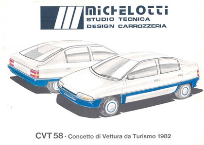 Michelotti CVT 58, 1982 - Brochure