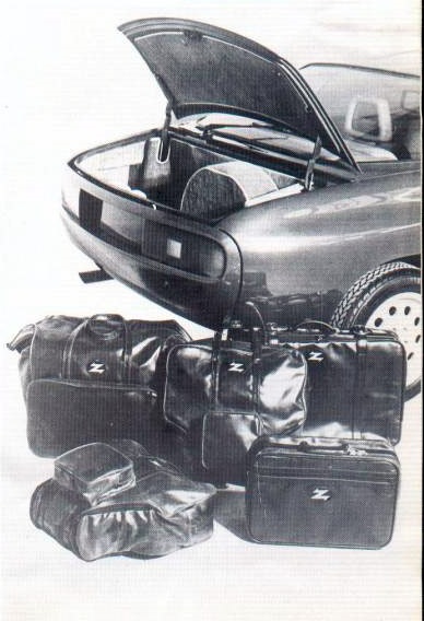 Alfa Romeo Zeta Sei (Zagato), 1983 - Had the car reached production, this fitted luggage might have been included