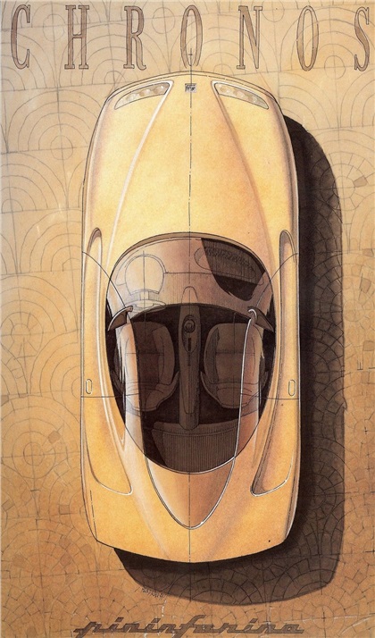 GM Chronos (Pininfarina), 1991 - Brochure Cover