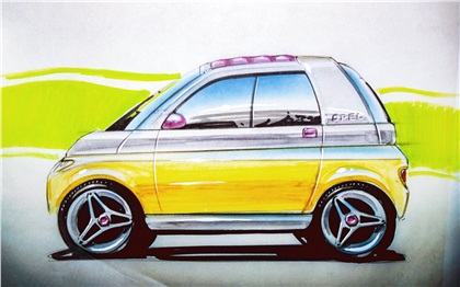 Opel Maxx Concept, 1995 - Design Sketch