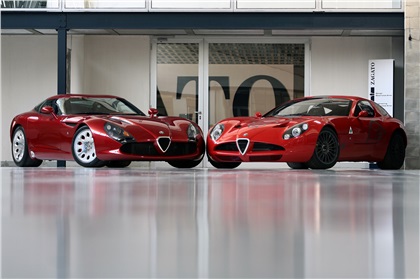 Alfa Romeo TZ3 Stradale (2011) and Alfa Romeo TZ3 Corsa (2010)