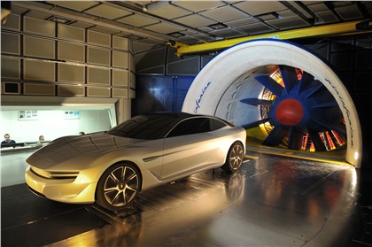 Pininfarina Cambiano, 2012 - Wind tunnel testing