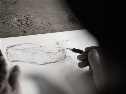 BMW Zagato Coupé, 2012 - Design Sketch by Norihiko Harada