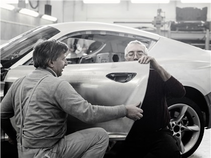 BMW Zagato Coupé, 2012 - Assembling of the handcrafted parts in Turin