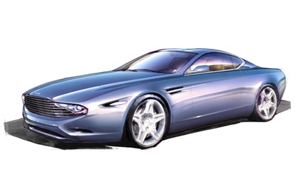 Aston Martin DBS Coupe Zagato Centennial, 2013 - Design Sketch