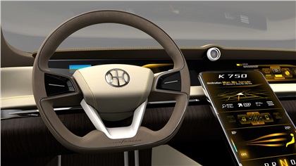 Hybrid Kinetic K750 (Pininfarina), 2017 - Interior