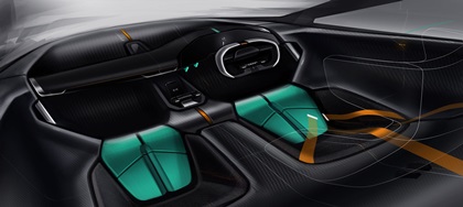 Viritech Apricale (Pininfarina), 2022 – Design Sketch – Interior