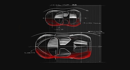 Alfa Romeo 33 Stradale, 2023 – Design Sketches