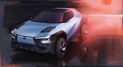 Mitsubishi Moonstone Concept (IED), 2023  – Design Sketch