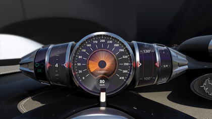 Pagani Alisea Concept (IED), 2024 – Design Sketch – Interior