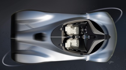 Pagani Alisea Concept (IED), 2024 – Design Sketch – Interior