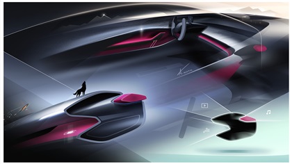 ItalDesign Quintessenza Concept, 2024 – Design Sketch – Interior