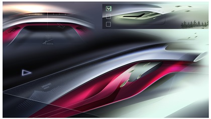 ItalDesign Quintessenza Concept, 2024 – Design Sketch – Interior