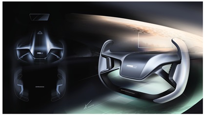 ItalDesign Quintessenza Concept, 2024 – Design Sketch – Interior