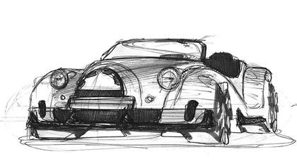 Morgan Midsummer (Pininfarina), 2024 – Design Sketch