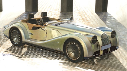 Morgan Midsummer (Pininfarina), 2024 – Design Sketch by Maurizio Corbi