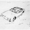 Studebaker Avanti - An early sketch, 1961