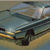 Lancia Gamma Coupe (Pininfarina), 1976 - Design Sketch by Aldo Brovarone