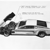 Ford Mustang Mach 1 Prototype, 1966 - Design Sketch