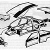 Идея блочно-каркасной структуры автомобиля Х-1 была для того времени весьма прогрессивной. Впрочем, она нисколько не устарела и сейчас.