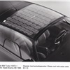 Saab EV-1, 1985 - Glass roof with solar cells