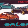 Pontiac Salsa Concept, 1992 - Design Sketch