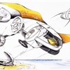 Citroen C-3 Concept, 1998 - Design Sketch