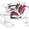 Lancia Fulvia Coupé, 2003 – Interior – Design Sketch
