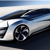 Honda FCEV, 2013 - Design Sketch