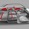 Audi Allroad Shooting Brake, 2014 - Interior Design Sketch