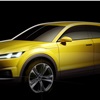 Audi TT offroad, 2014 - Design Sketch