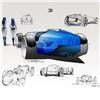 Bugatti Type 35D – Design Sketch by Tancredi De Aguilar, 2013