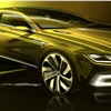 Volkswagen Sport Coupe Concept GTE, 2015 - Design Sketch