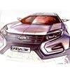Lada XCODE Concept, 2016 - Design Sketch