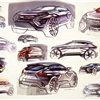 Lada XCODE Concept, 2016 - Design Sketches