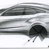 Mahindra XUV Aero Concept, 2016 – Design Sketch