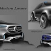 Mercedes-Benz Concept X-Class, 2016 - Design Sketch