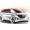 Volkswagen Budd-e Concept, 2016 - Design Sketch