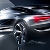 Audi E-Tron Sportback Concept, 2017 - Design Sketch