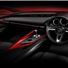 Mazda Kai Concept, 2017 - Interior Design Sketch