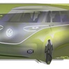 Volkswagen I.D. Buzz Concept, 2017 - Design Sketch