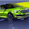 Skoda Vision X Concept, 2018 - Design Sketch