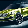 Skoda Vision X Concept, 2018 - Design Sketch