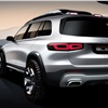 Mercedes-Benz Concept GLB, 2019 - Design Sketch